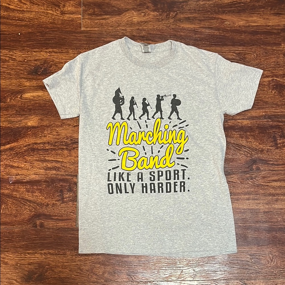 Gray Marching Band T-Shirt